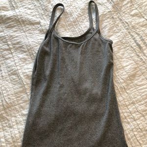 Dark gray tank
